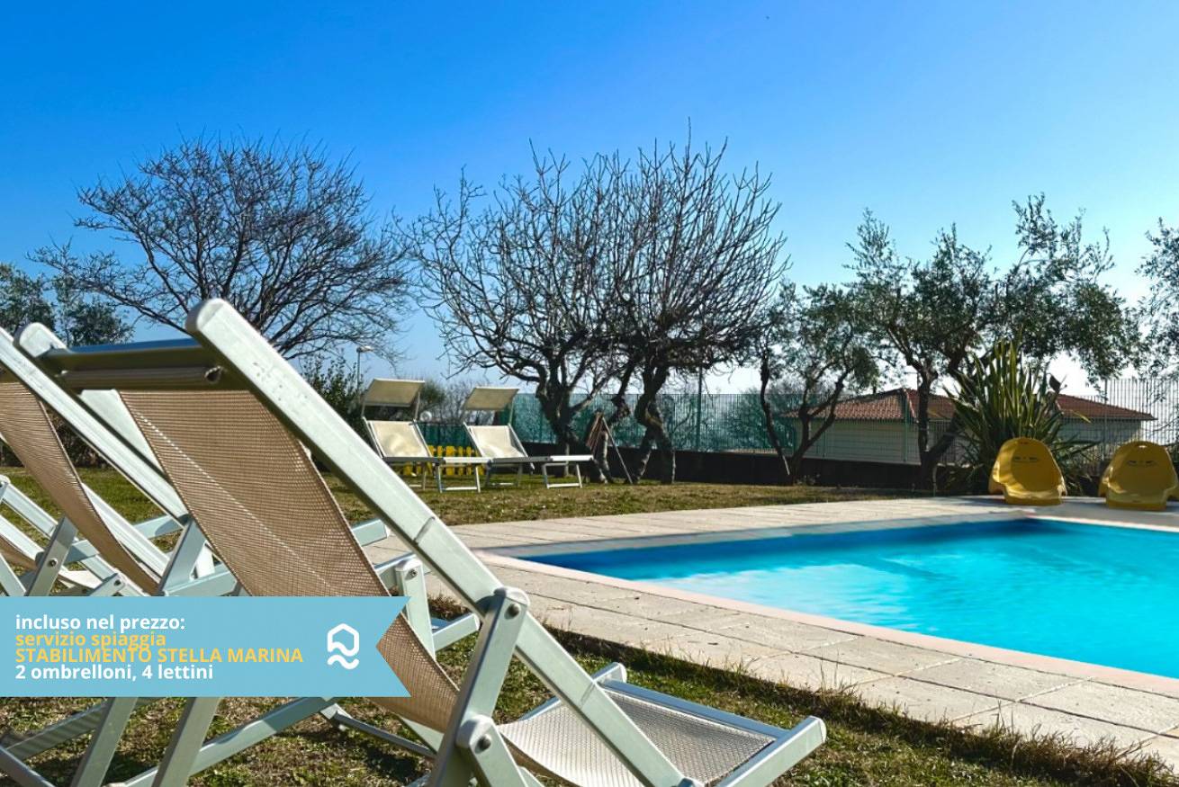 Appartement entier, Viva2 - Numana, four-room apartment in villa with swimming pool in Sirolo, Riviera del Conero