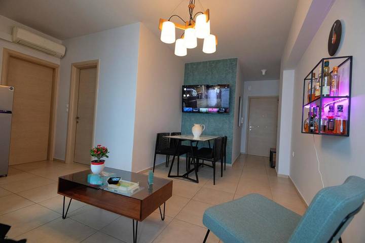 Vakantieappartement voor 2 personen, met Balkon en Terras in Kos Stad