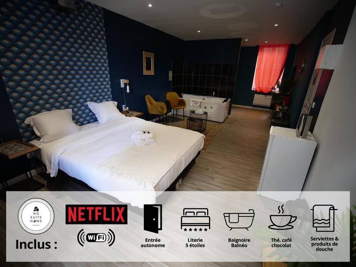 Gîte pour 2 personnes, avec jacuzzi à Roubaix - 2