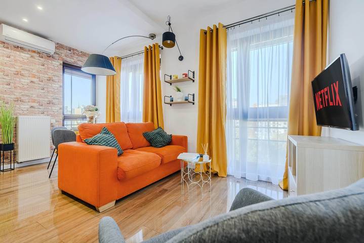 Ferienwohnung für 4 Personen, mit Balkon/Terrasse, kinderfreundlich in Warschau - 2