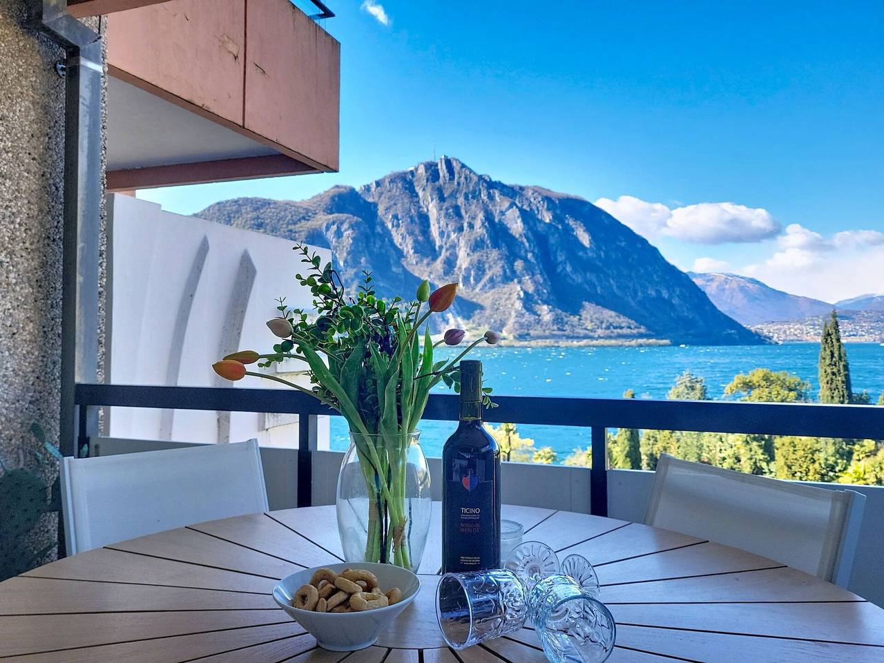 Ganze Wohnung, Bissone 50 - Lakeview App. 214 50.5 in Bissone, Luganersee