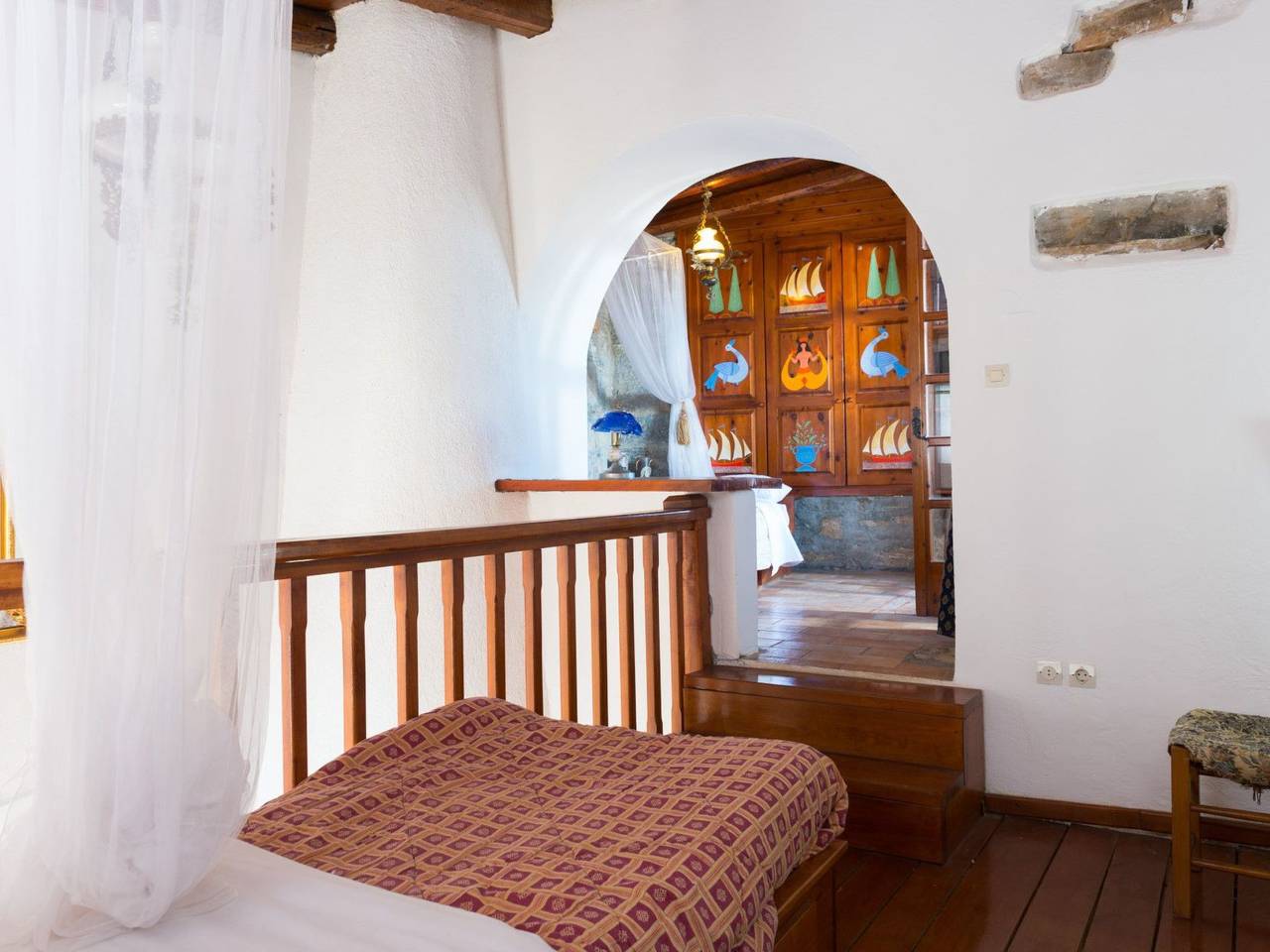 Leonidas Traditionelles kretisches Haus mit Meerblick in Elounda, Lasithi