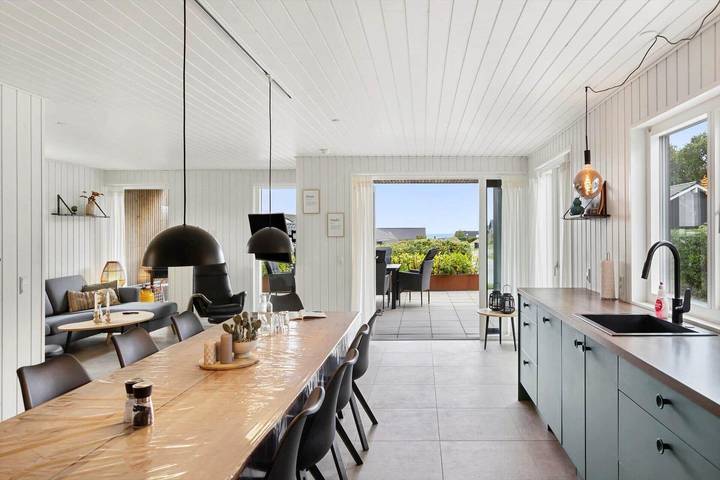 Ferienhaus mit meerblick für 8 Personen, mit Whirlpool und Terrasse in Kelstrup Strand - 4