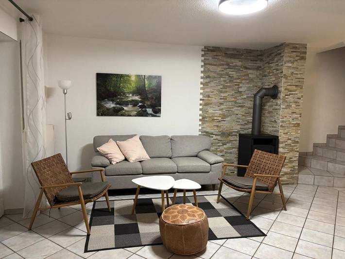 Ferienhaus für 4 Personen, mit Balkon und Terrasse