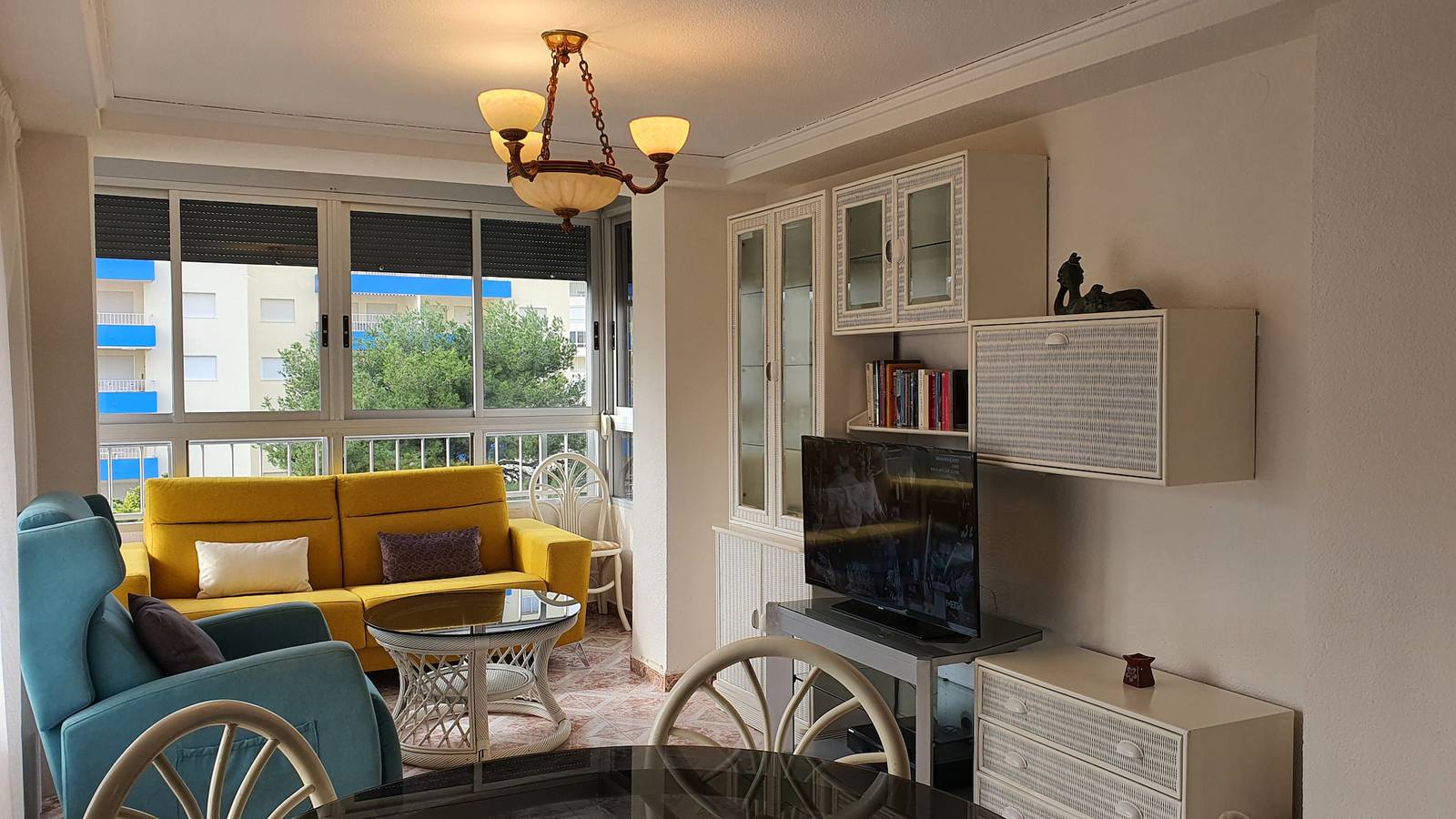 Appartement entier, Appartement de vacances pour 6 personnes avec balcon in Playa de Gandía, Costa de Valencia