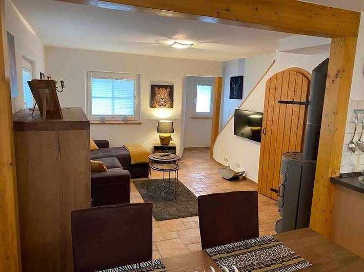 Ferienhaus für 4 Personen, mit Terrasse und Garten sowie Ausblick am Nürburgring