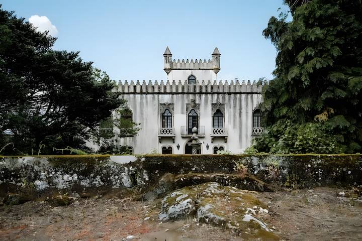 Castillo para 20 personas, con jardín, Se admiten mascotas en Costa Verde (Portugal)