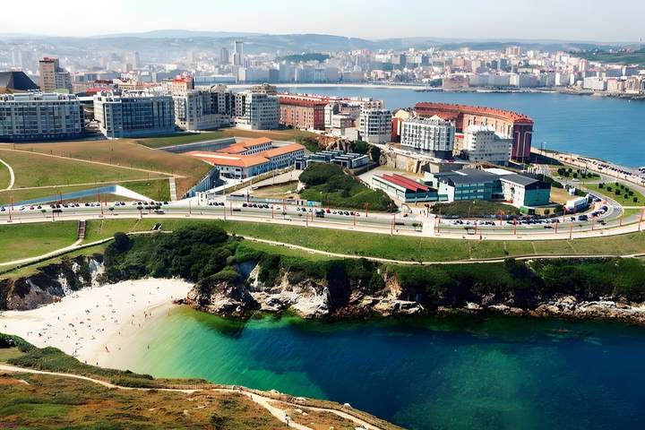 Apartamento entero, Apartamento Torre De Hércules con Wi-Fi in La Coruña, Costa de Galicia