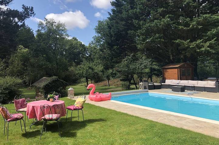 Maison de vacances pour 10 personnes, avec jardin
