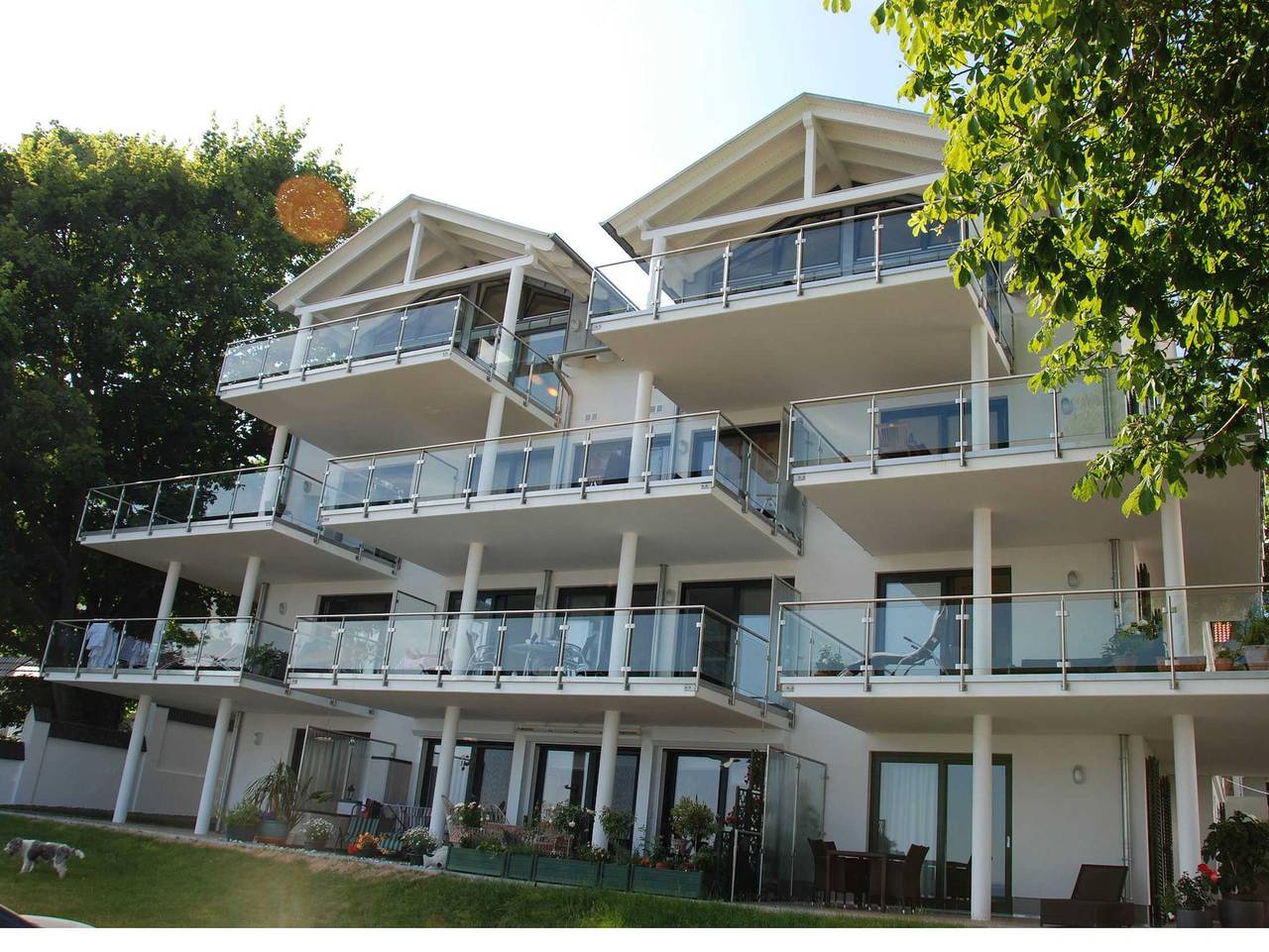 Ganze Ferienwohnung, Villa Friede-Marie - App. Hannah  *Hafen-Ostsee-Blick* in Sassnitz, Nationalpark Jasmund