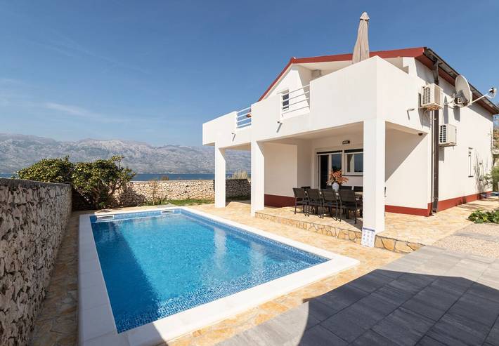 Ferienhaus für 10 Personen, mit Pool, mit Haustier in Razanac