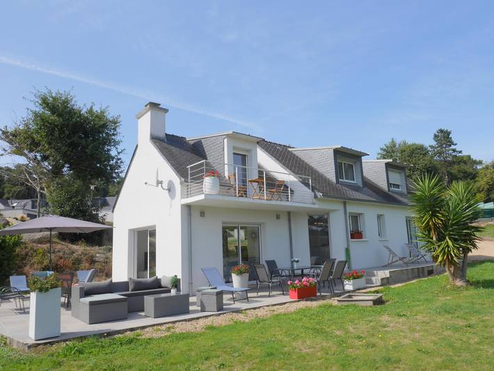Maison de vacances pour 8 personnes, avec jardin et balcon à Douarnenez