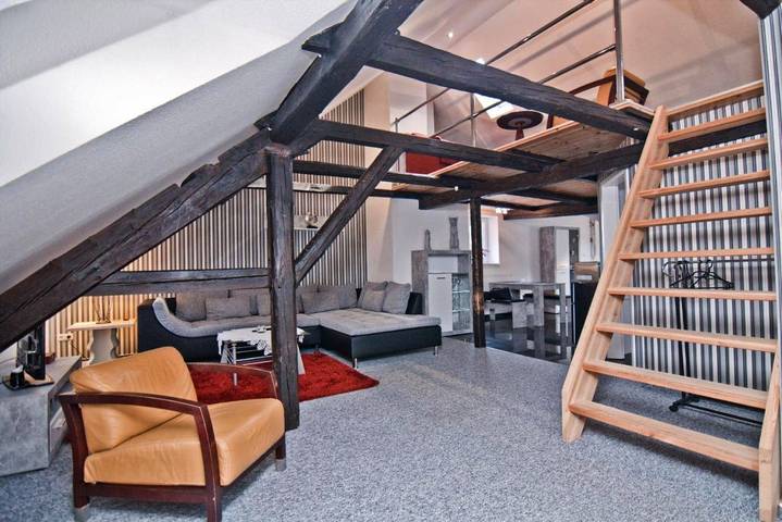 Ferienwohnung für 2 Personen, mit Balkon und Terrasse sowie Garten und Ausblick in Stolberg (Südharz)
