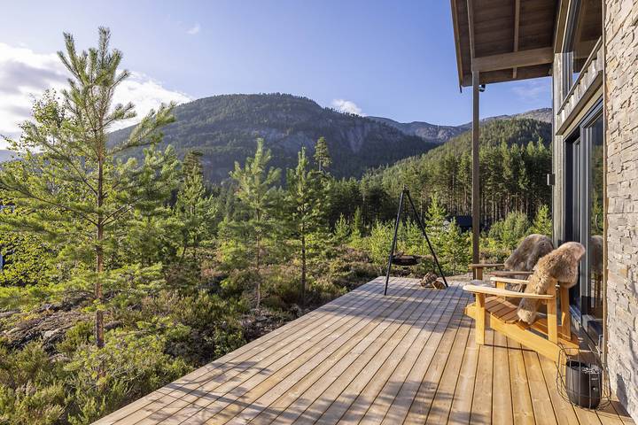 Villa für 6 Personen, mit Terrasse und Garten sowie Sauna, kinderfreundlich in Norwegen - 3