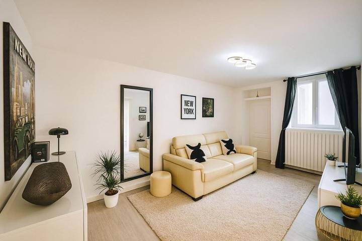 Appartement de vacances pour 5 personnes, avec jardin, animaux acceptés