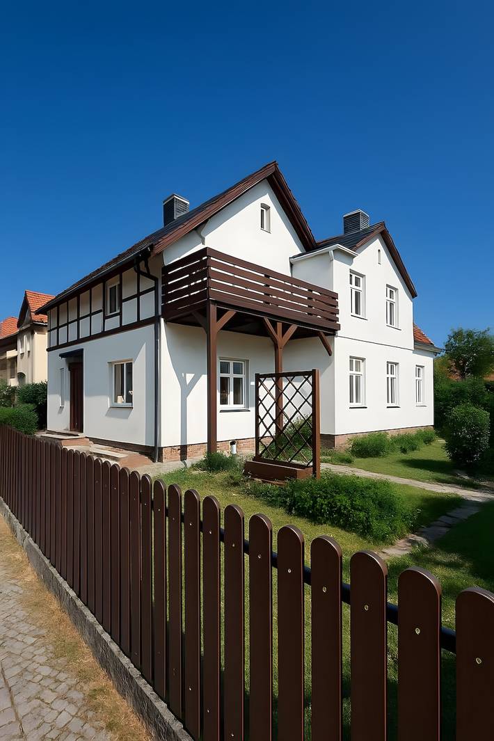 Ferienwohnung für 8 Personen, mit Balkon in Blankenburg