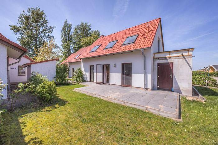 Fischerhaus Classic 318 - Ferienreihenhaus mit kleinem Garten auf 2 Ebenen in Rechlin, Müritz