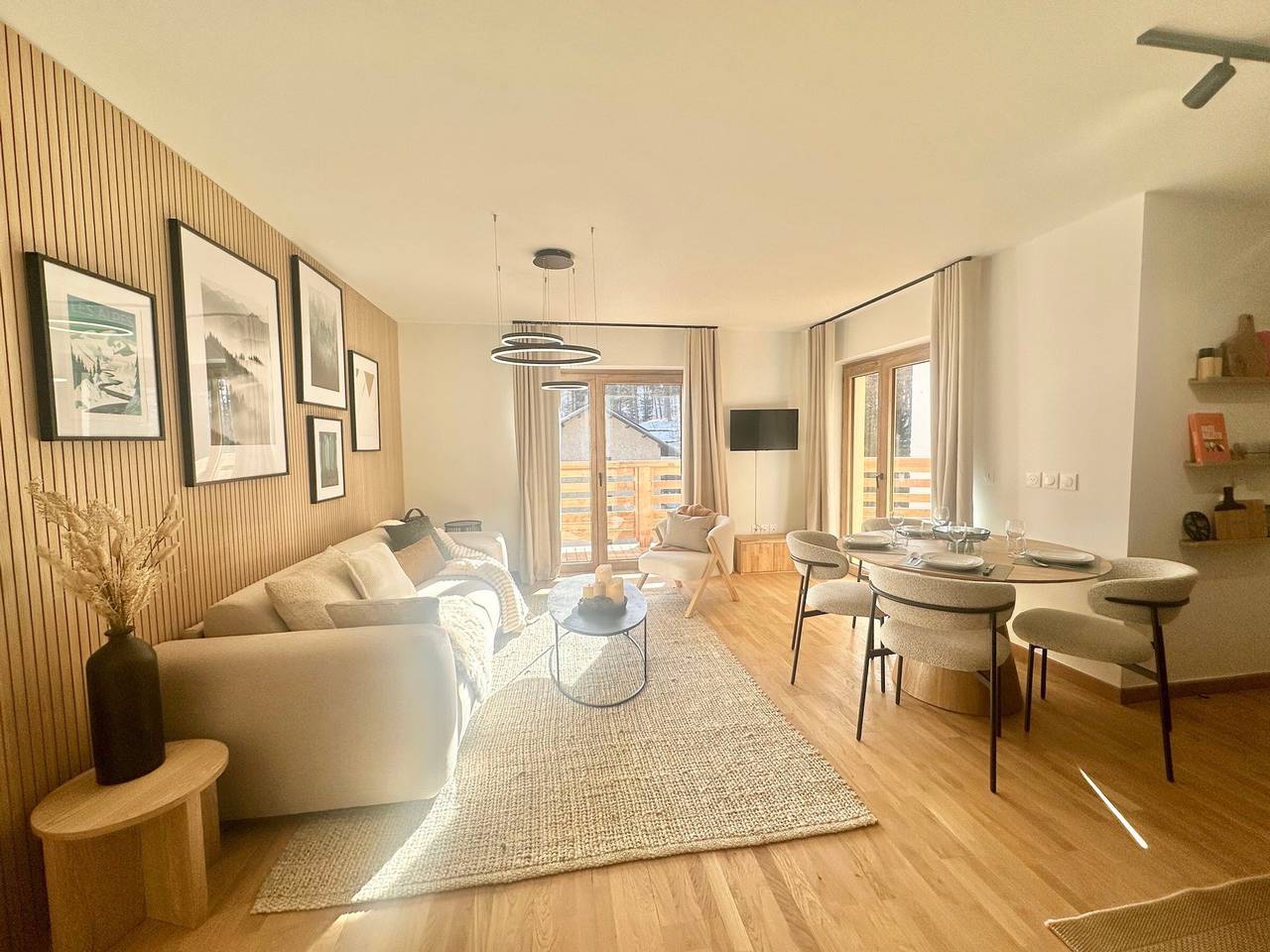 Appartement entier, Superbe T3 moderne près des pistes avec parking privatif in Vars, Région de Briançon