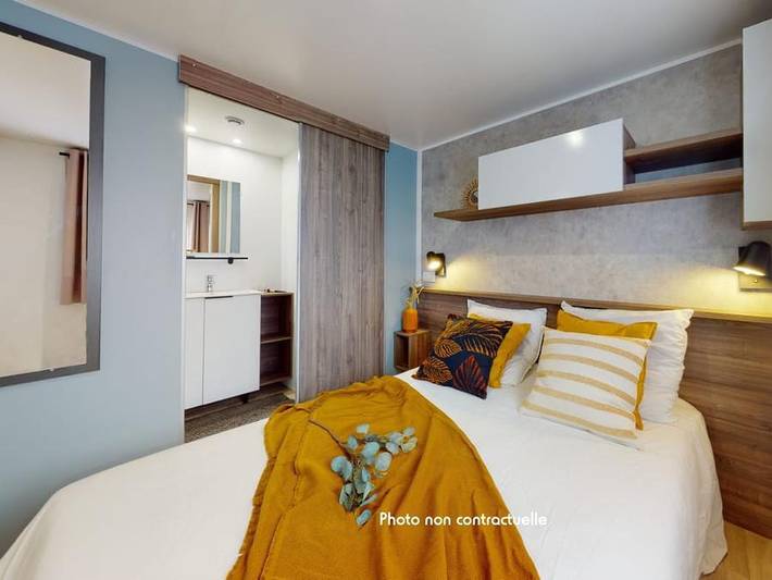 Camping Siblu Le Pipiou Funpass inclus - Mobilheim 8 personen - Sérénité 3ch 8p Signature clim in Biscarrosse, Côte d’Argent