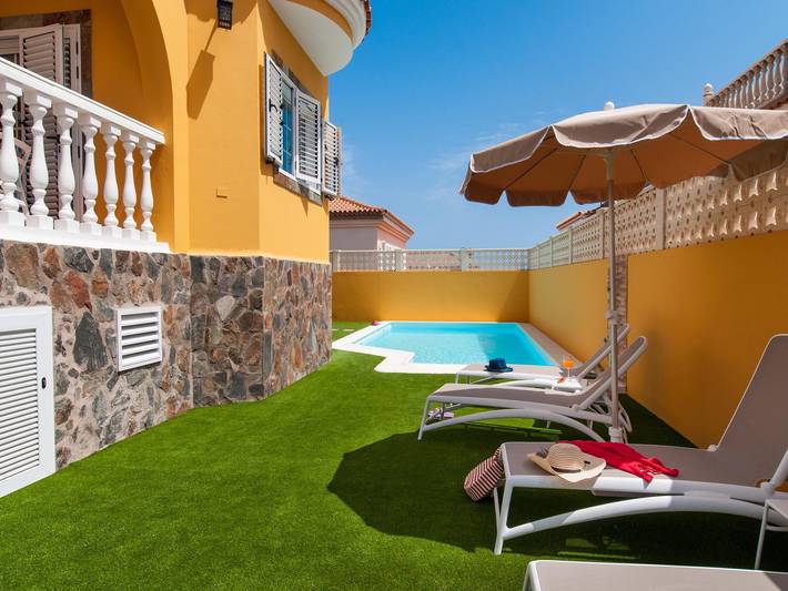 Finca für 8 Personen, mit Pool und Terrasse sowie Garten in Maspalomas - 4