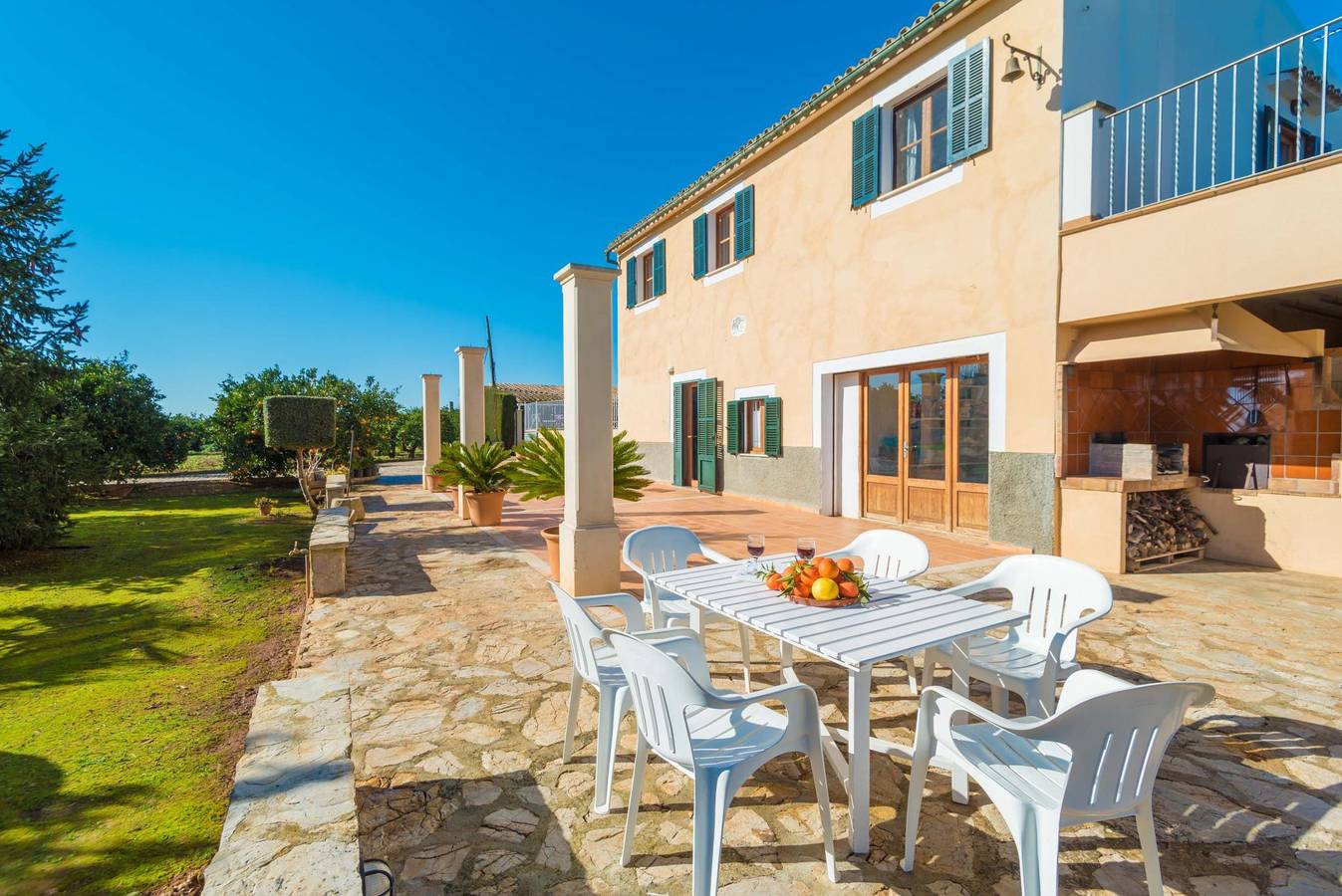Can Rafelino - Cozy country house with private pool in the center of the island. Free Wifi in Inca, Majorca Center