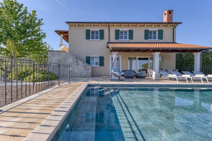 Ferienhaus mit Meerblick für 8 Personen, mit Garten und Pool in Istrien - 4