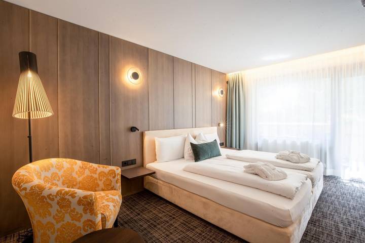 Ferienwohnung für 2 Personen, mit Sauna und Balkon, kinderfreundlich in Brand - 4