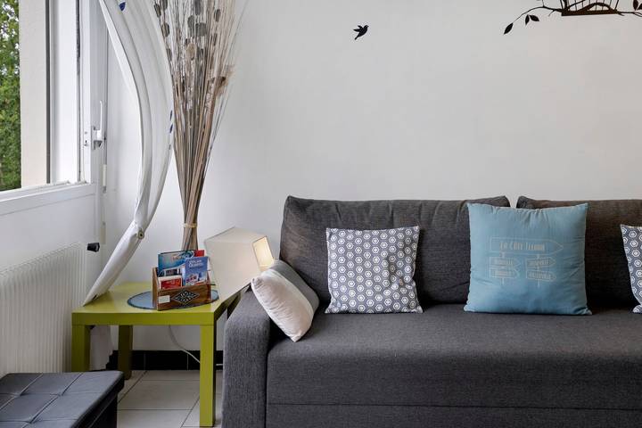 Ganze Wohnung, Appartement les bois lurettes 40 m², Terrasse, Parkplatz! in Villers-sur-Mer, Lisieux und Umgebung