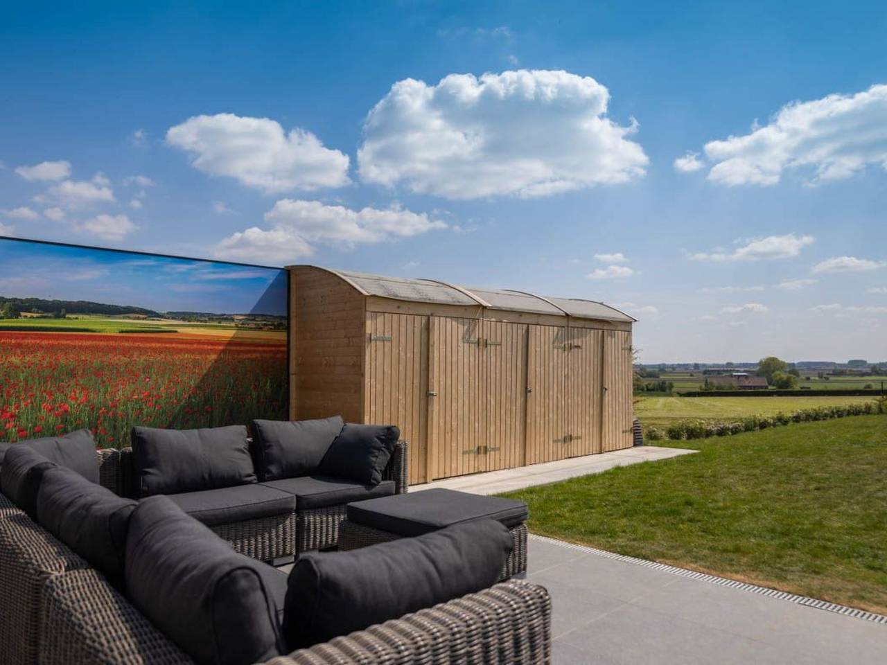 Ferienvilla "Wellness Akkerland" in Zandvoorde, Zonnebeke