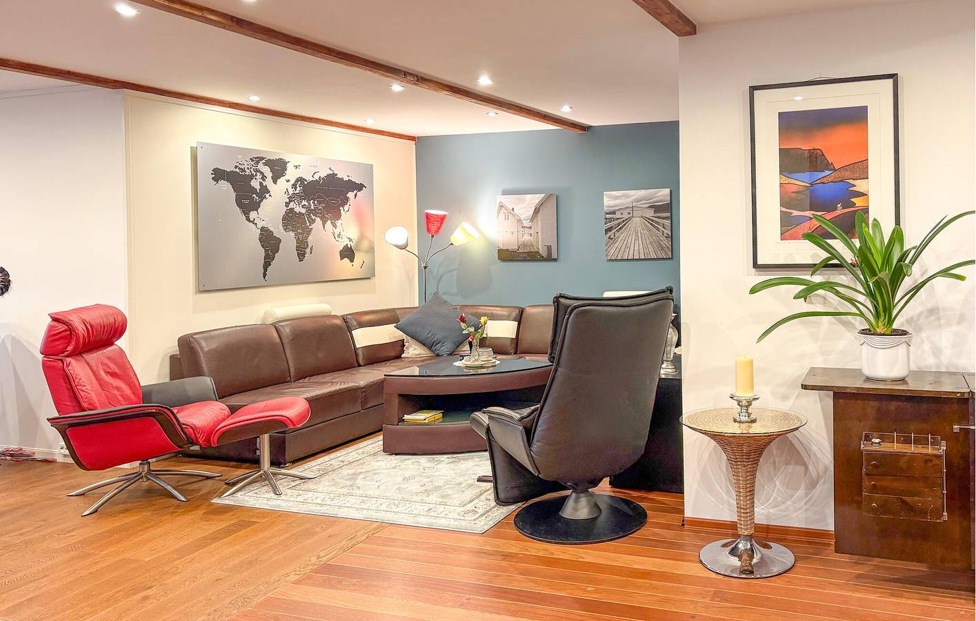 Ganze Ferienwohnung, Ferienwohnung für 9 Personen mit Garten in Kvalsund