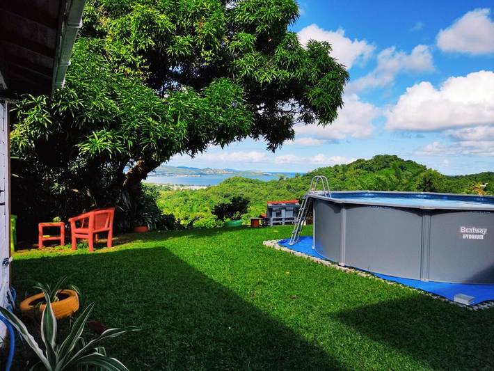 Location de vacances pour 7 personnes, avec jardin ainsi que vue et piscine à Le Robert - 4