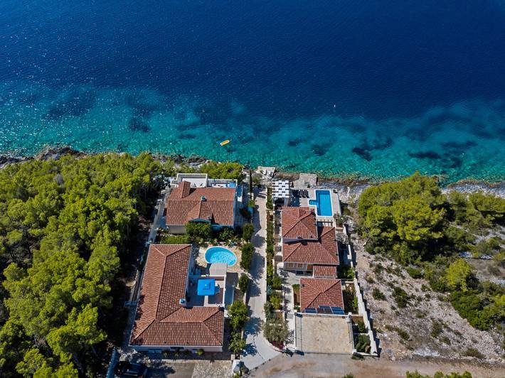 Villa pour 8 personnes, avec Jardin et Piscine à Vela Luka