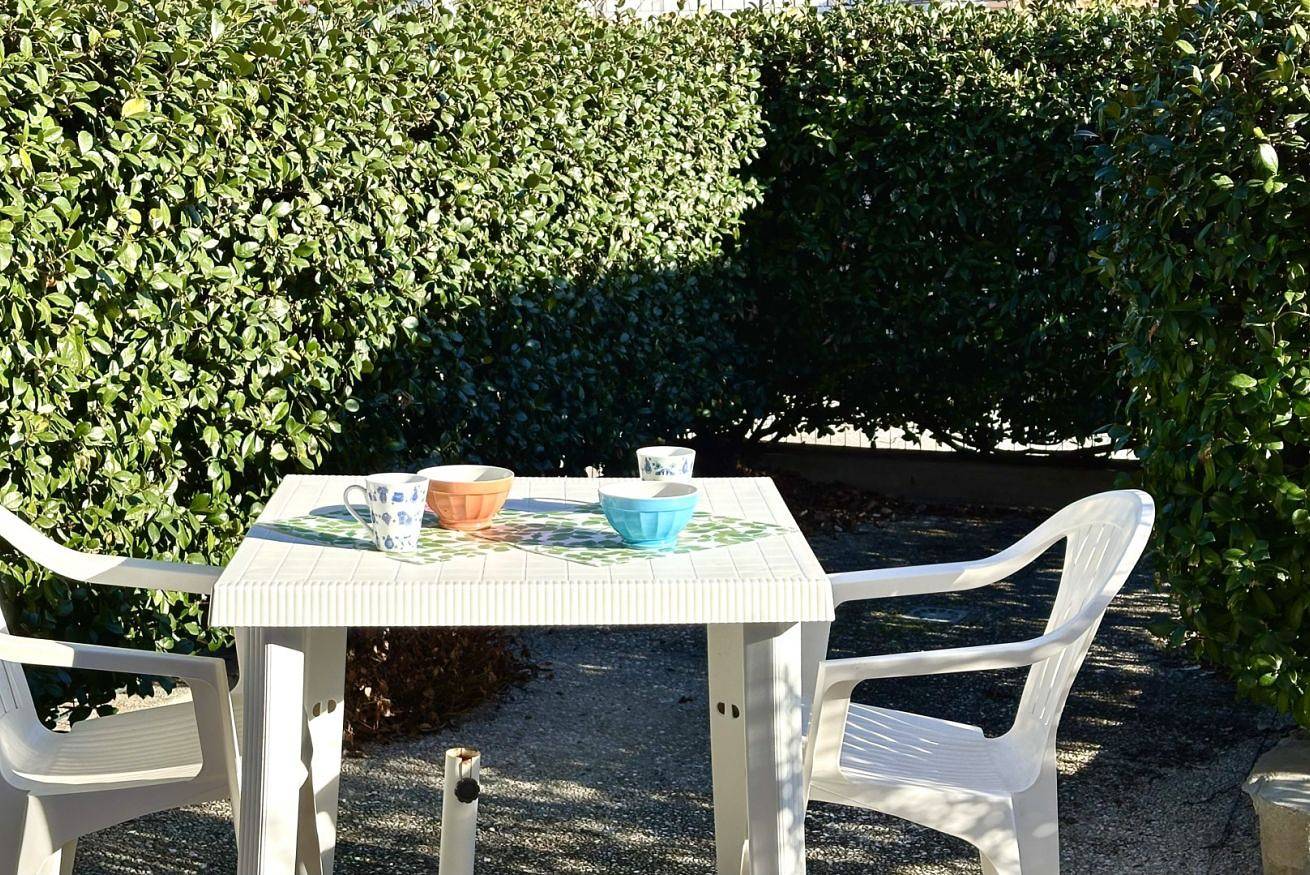 Entire apartment, Palme 6 - Marcelli, two-room apartment with garden, Residence Le Palme in Riviera del Conero