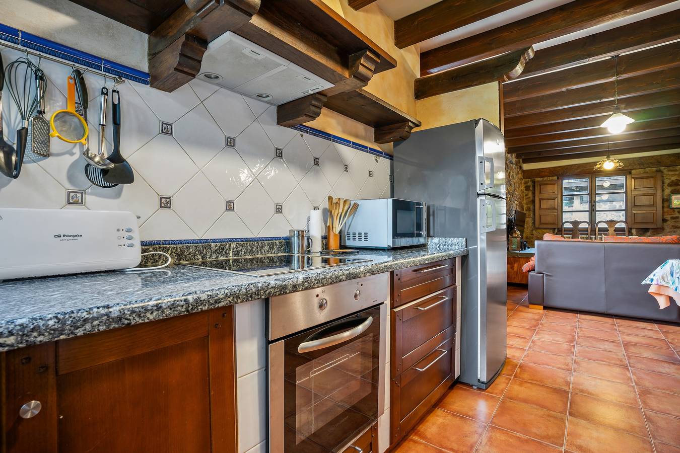 Granja 'Pedregal' met gedeeld terras, privétuin en wifi, foto 8