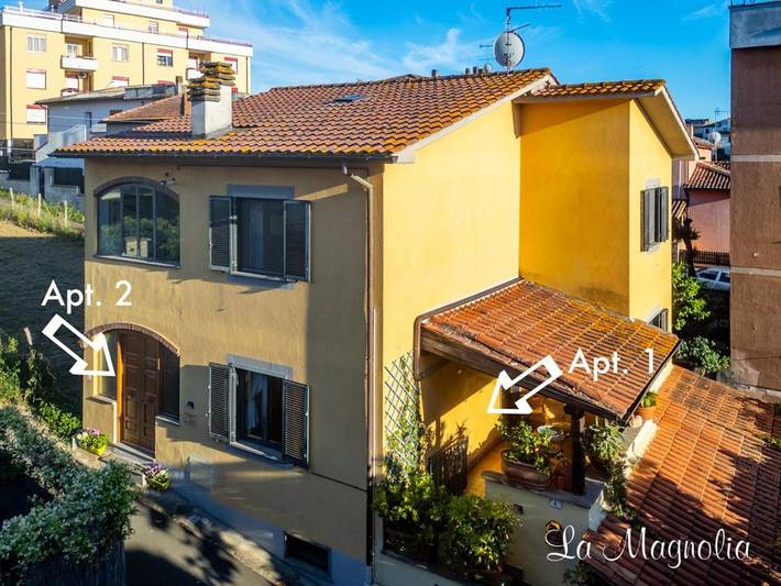 Appartamento per 4 persone, con Balcone e Terrazza nonché Panorama a Vetralla