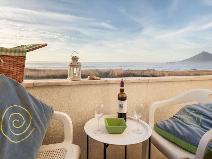 Gîte pour 5 personnes, avec balcon à Moledo