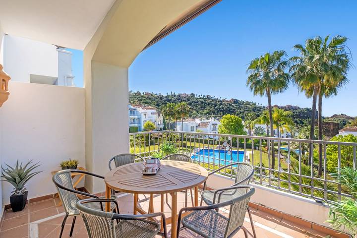 Apartamento para 6 personas, con balcón en Benahavís