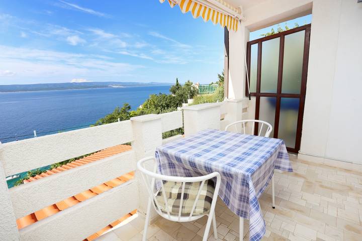Ferienwohnung für 2 Personen, mit Balkon/Terrasse, mit Haustier in Split-Dalmatien