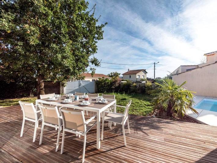 Villa pour 11 personnes, avec piscine ainsi que jardin et terrasse à Saint-Palais-sur-Mer - 2