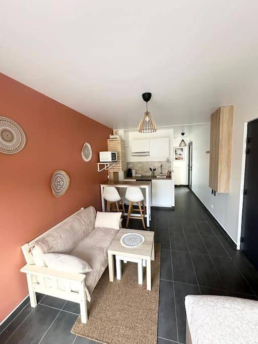 Appartement de vacances pour 2 personnes, avec terrasse à Meaux