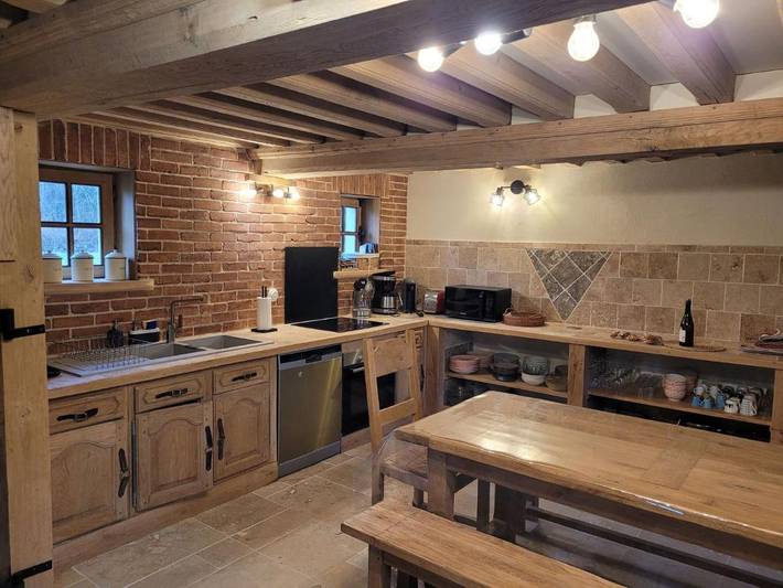 Location de vacances pour 4 personnes, avec jardin, animaux acceptés dans Léaupartie - 4