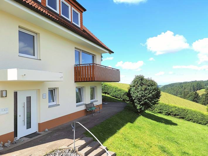 Ferienwohnung für 2 Personen, mit Terrasse und Ausblick in St. Märgen - 2