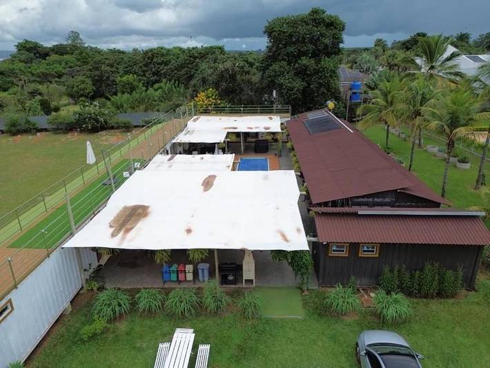 Villa para 16 pessoas, com jacuzzi e jardim e ainda balcão and piscina em Lago Sul
