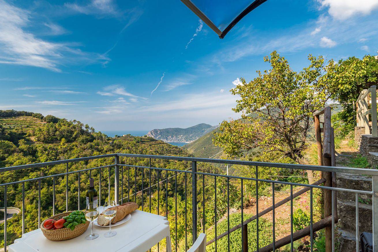 Ganze Wohnung, Ferienwohnung für 6 Personen mit Balkon/Terrasse in Vernazza, Vernazza Gemeinde