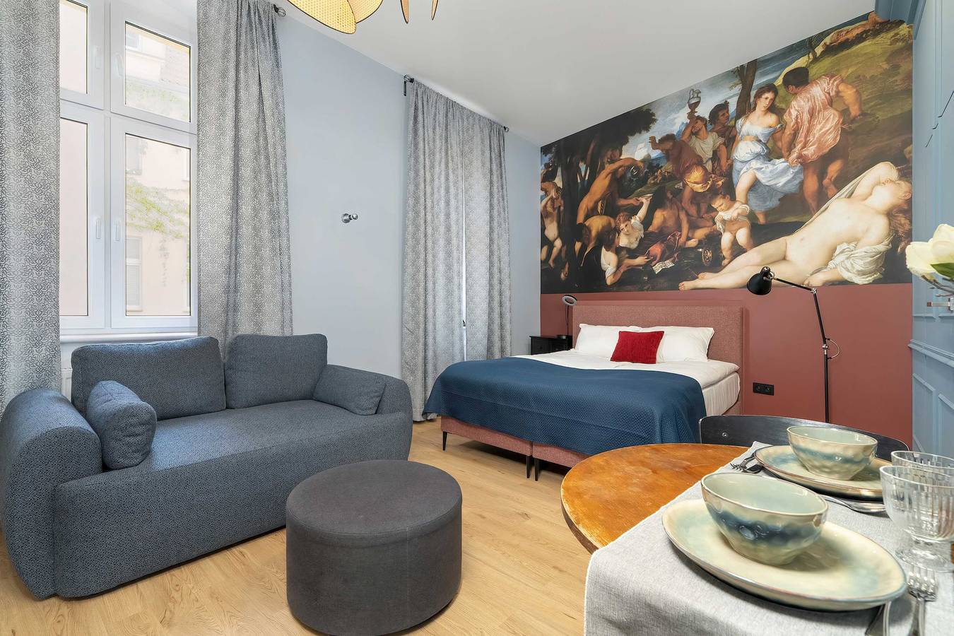 Entire studio, Artsy Studio Close to Poznan Market Square by Noclegi Renters in Poznan, Greater Poland