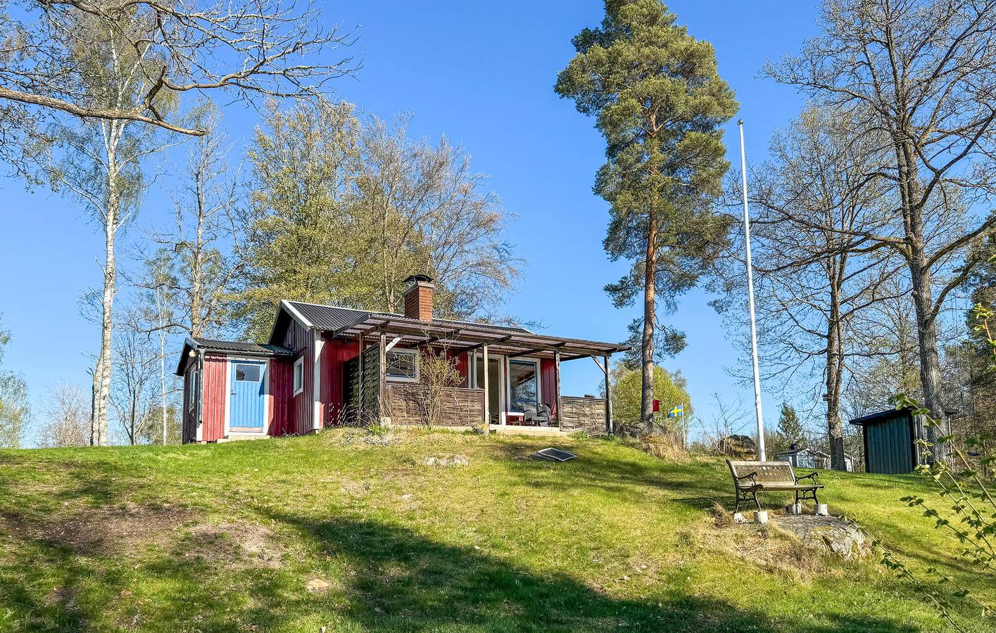 Ferienhaus für 6 Personen mit Garten in Holmsjö, Schwedische Ostsee