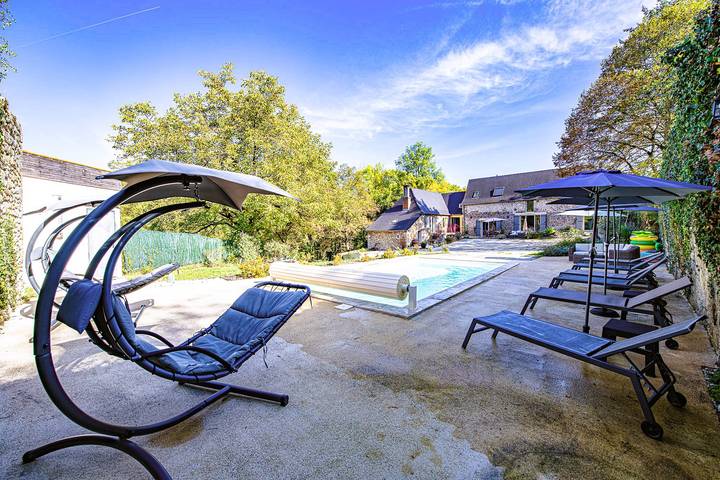 Gîte pour 8 personnes, avec piscine et jacuzzi à Terrasson-Lavilledieu - 3