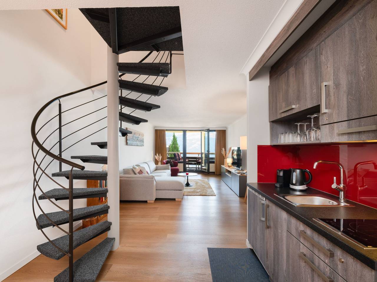 Ganze Wohnung, Wohnung Edelweiss direkt in 4 Sterne Hotel in Beatenberg, Thunersee