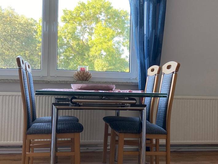 Ferienwohnung für 6 Personen, mit Garten und Ausblick in Velgast