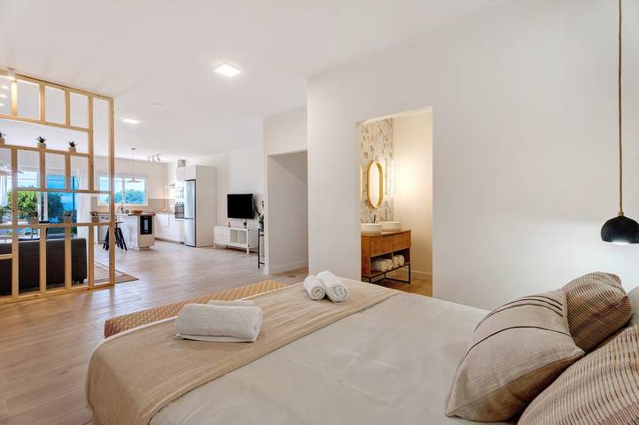 Ganze Wohnung, Ferienwohnung 'Loft The Pa' mit Meerblick, WLAN und Klimaanlage in Adeje, Teneriffa Süd
